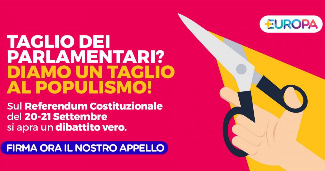 Referendum: “Diamo un taglio al populismo”