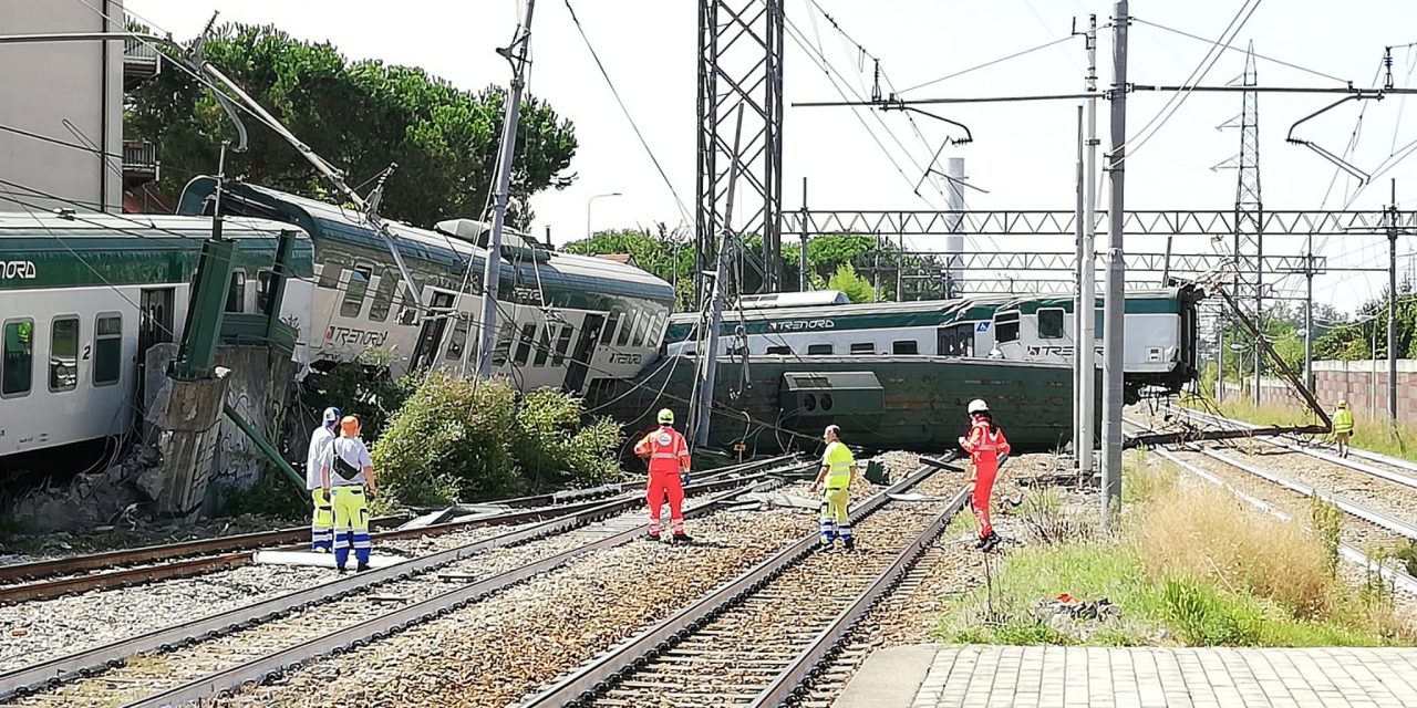 Trenord: sospensione cautelare per il personale del treno deragliato a Carnate