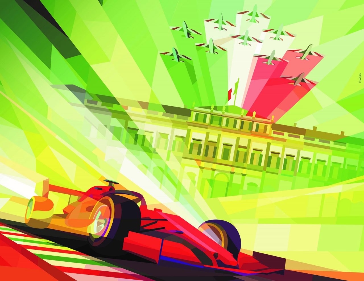 Gran Premio, dedica a Ferrari, Villa Reale e Frecce