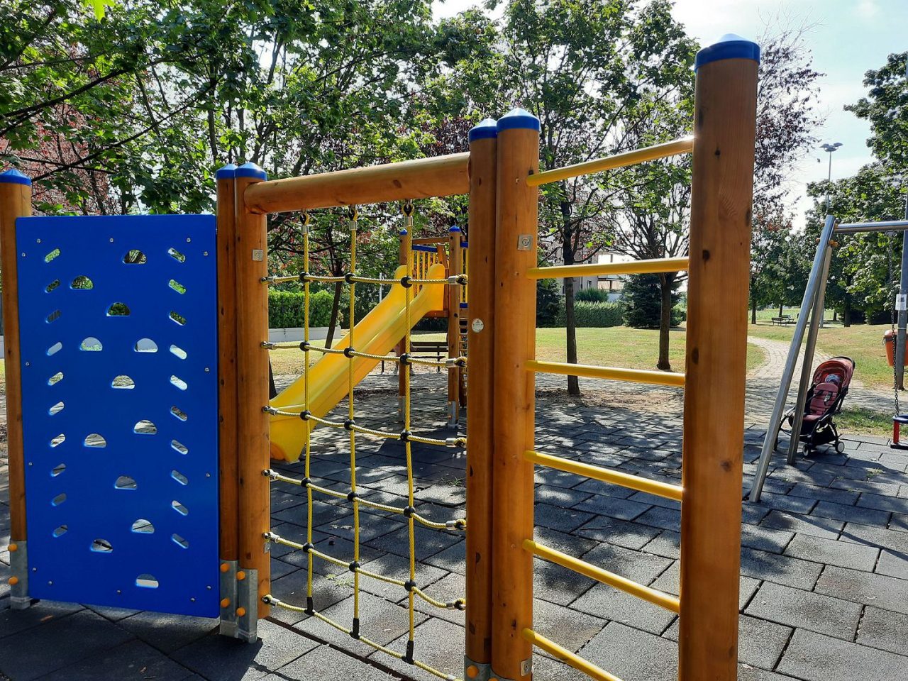 A Lissone nuovi giochi nei parchi per bambini ECCO DOVE