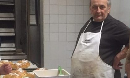 Lentate piange Peppino, lo storico panettiere