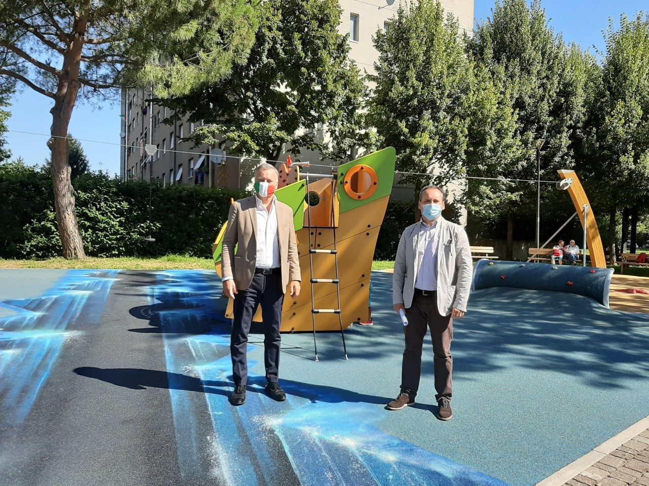 Inclusivo e innovativo: il nuovo parco giochi è ispirato al mare