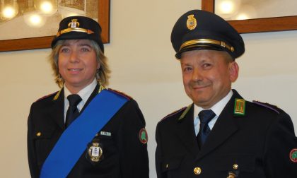 La comandante Cremascoli saluta il Comando di Usmate