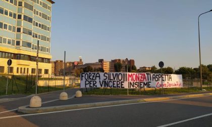 I tifosi del Monza al San Raffaele da Berlusconi