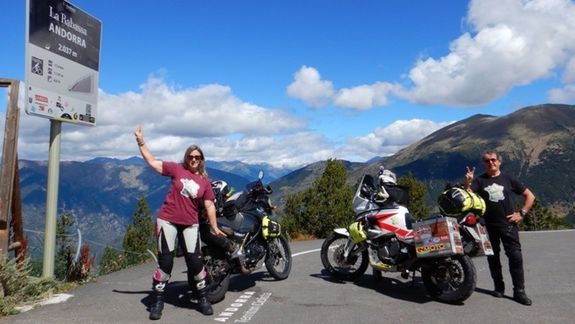 Giussano, la “postina” dell’Aido in moto per 7500 km