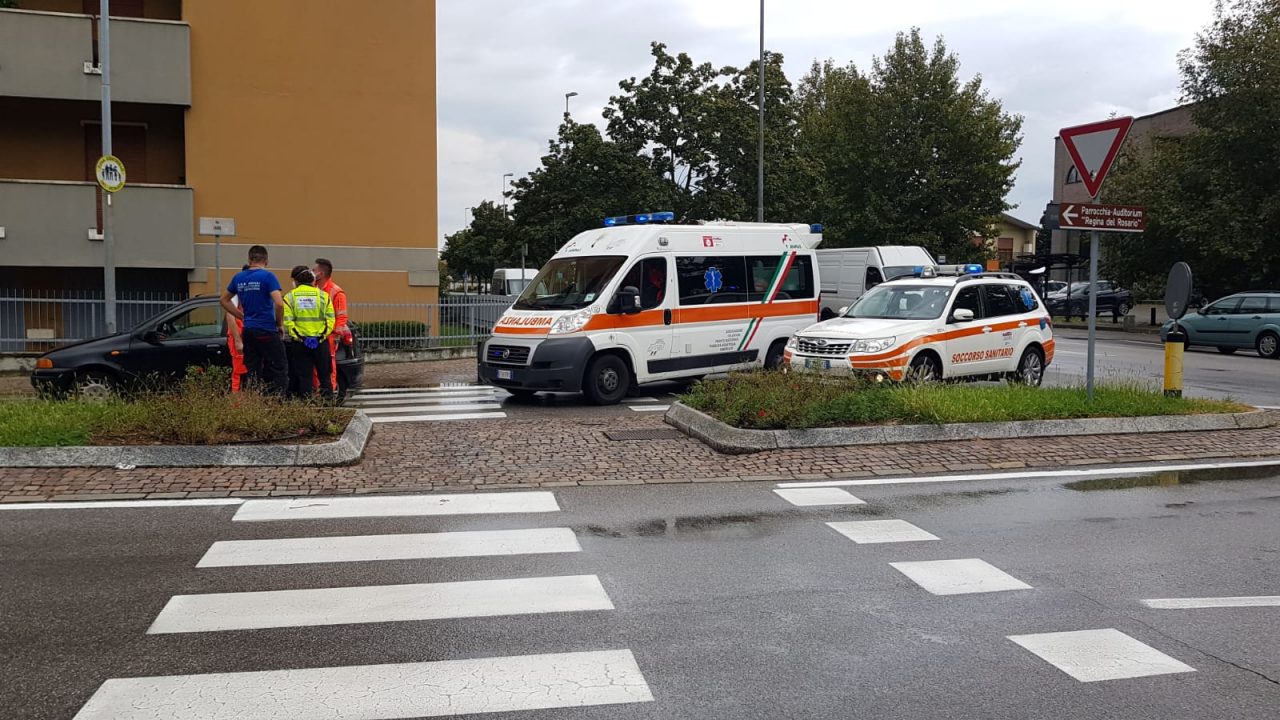 Paura ad Arcore, investimento pedonale in via Carso