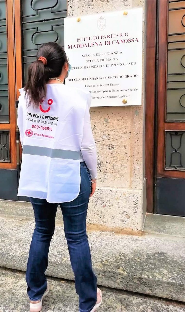 A scuola arrivano infermieri e volontari di Croce Rossa