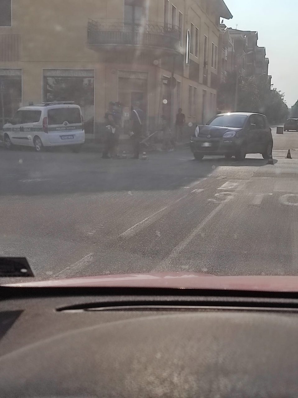 Lissone: scontro tra due auto all’incrocio