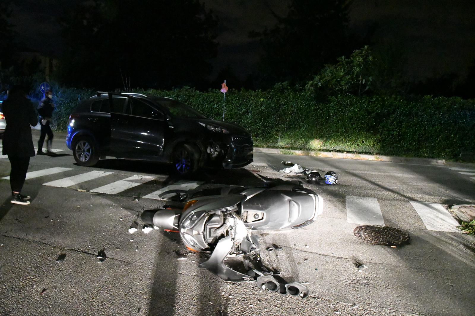 Incidente via Baradello Monza