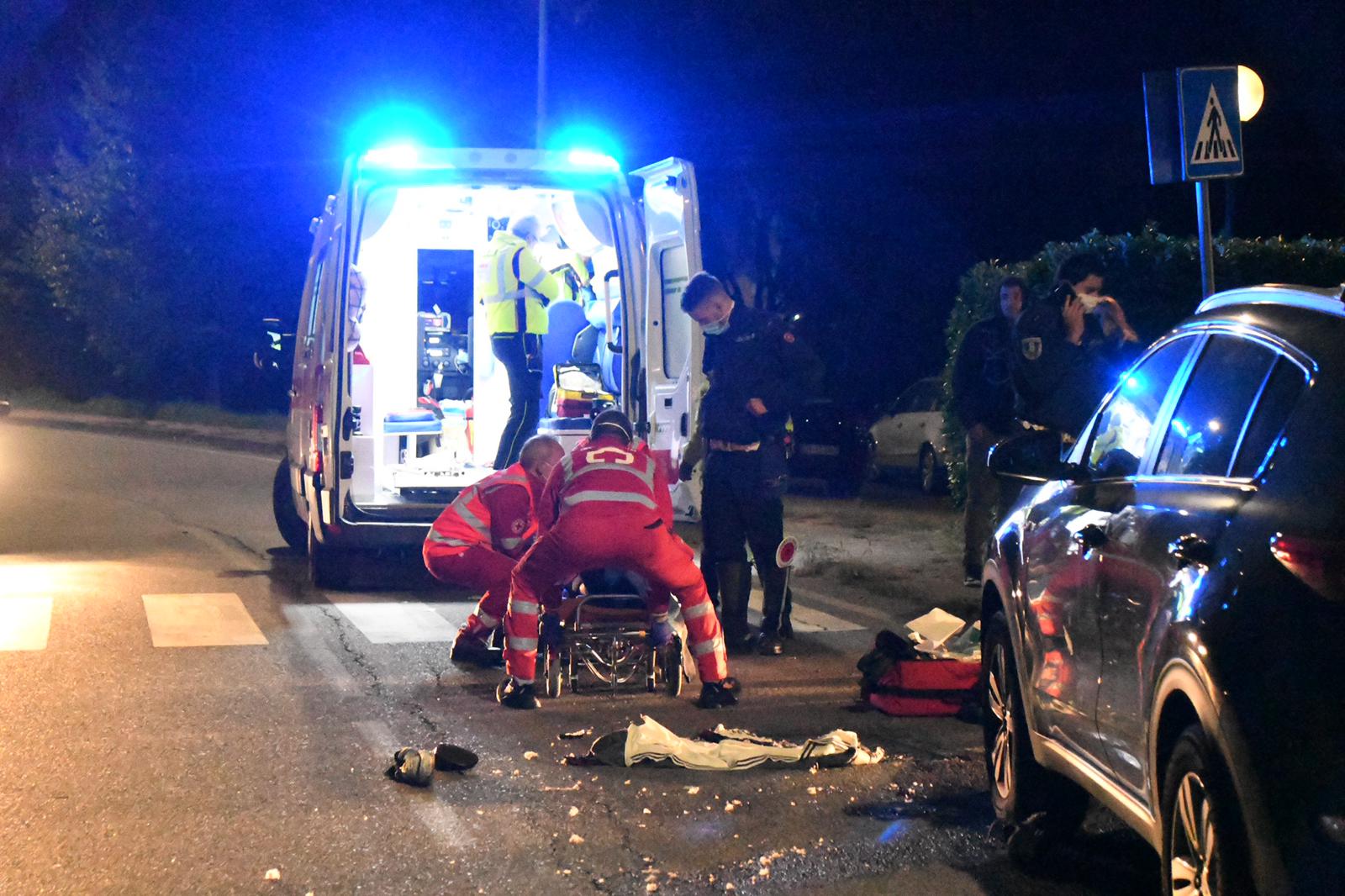 incidente via Baradello Monza