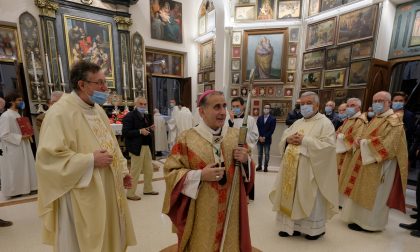 L'arcivescovo in visita pastorale a Santa Valeria
