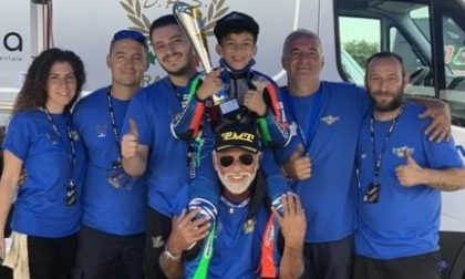 Il campione europeo di minimoto è un brianzolo