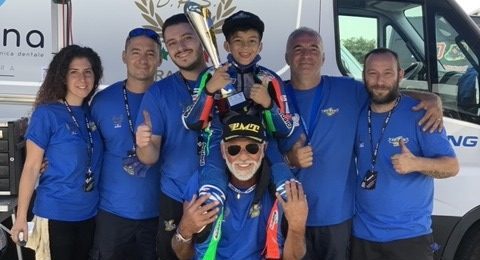 Il campione europeo di minimoto è un brianzolo