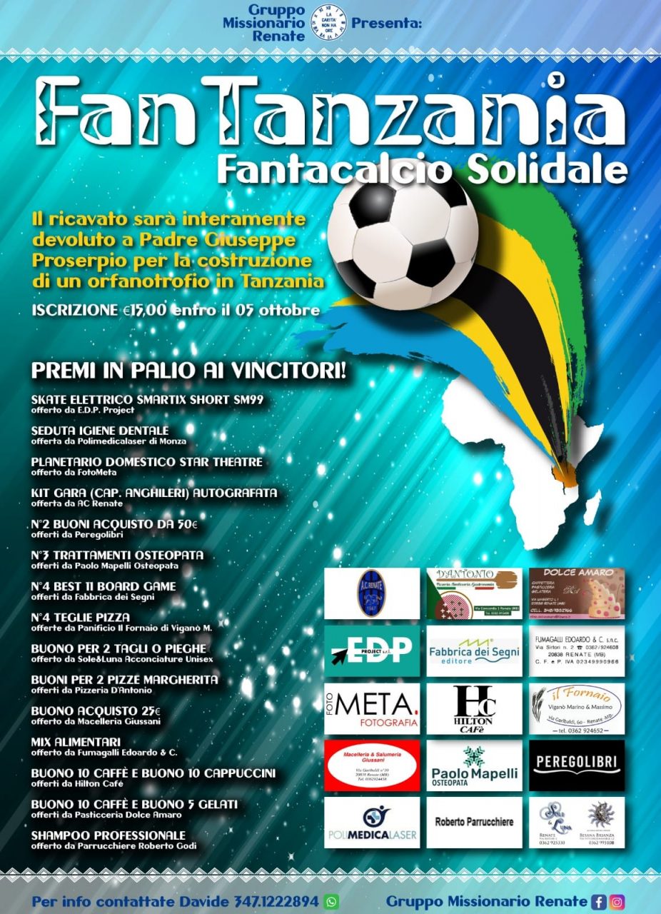 Il fantacalcio si fa solidale per padre Giuseppe