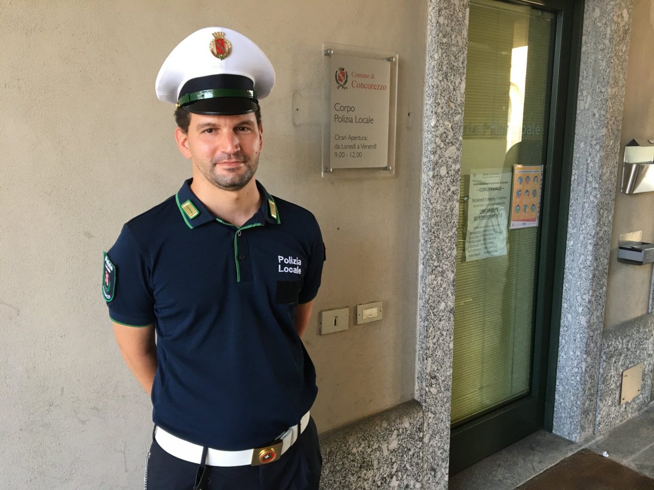 Nuovo agente di Polizia locale a Concorezzo