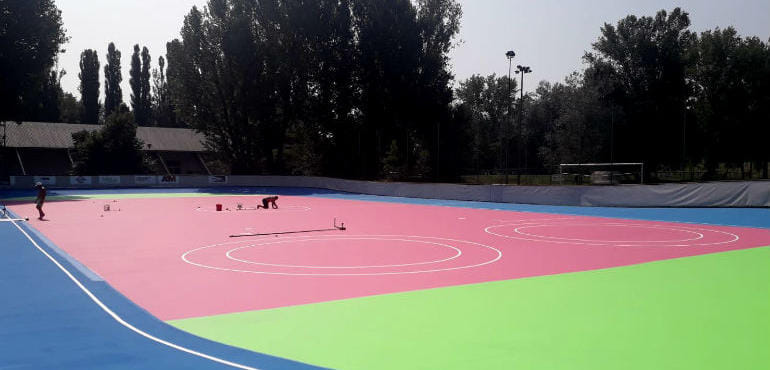 Concorezzo, la pista di pattinaggio cambia pelle