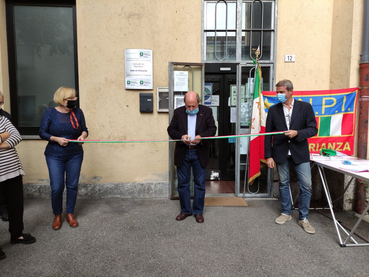 L’Anpi di Villasanta ha inaugurato la nuova sede