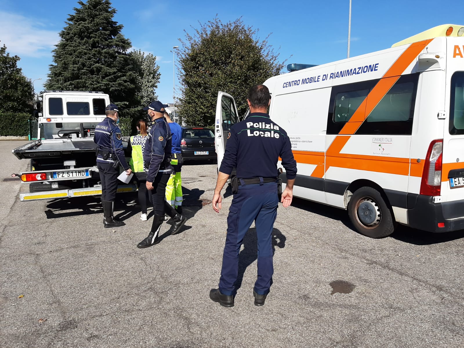 Meda, sequestrata ambulanza in via Trieste