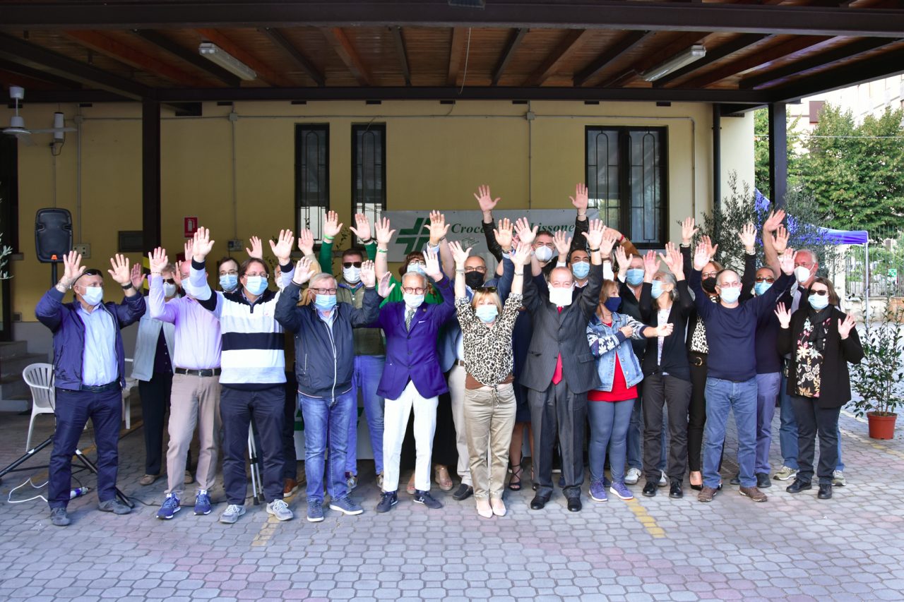 Il Covid non ferma il grande cuore della Croce Verde – FOTO