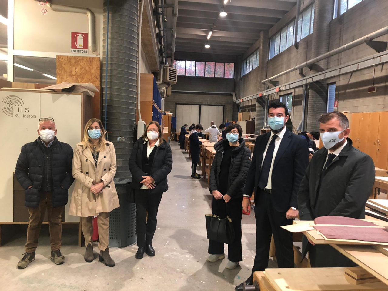Didattica a distanza: l'onorevole in visita al "Meroni" di Lissone