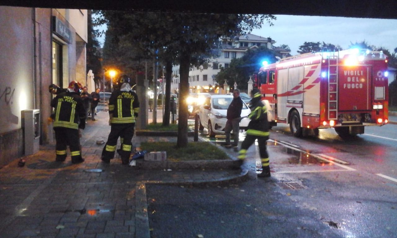Biassono, in fiamme un quadro elettrico