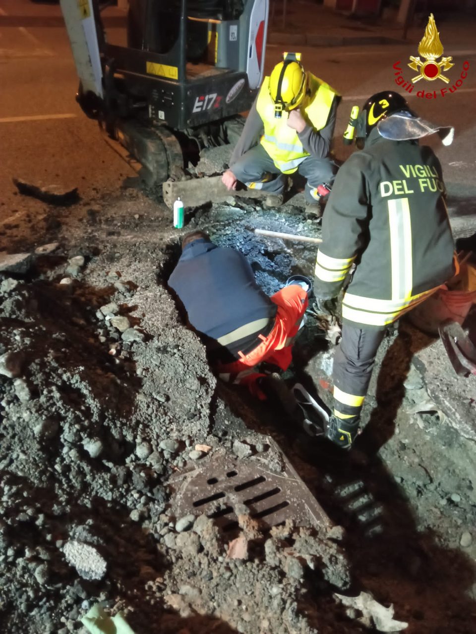 Pompieri a Macherio per una perdita di gas