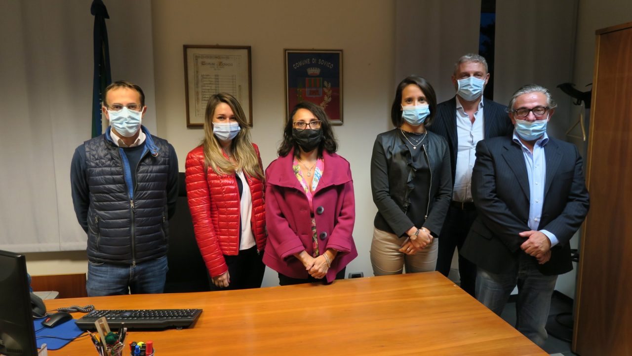 L’assessore regionale Martina Cambiaghi in visita a Sovico