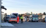 Ornago: ambulanza e automedica in via Grassi per un infortunio sul lavoro