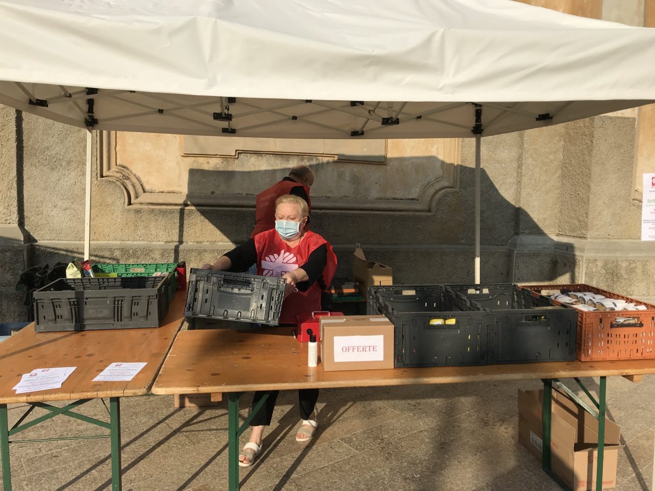 Caritas in piazza per raccogliere alimenti
