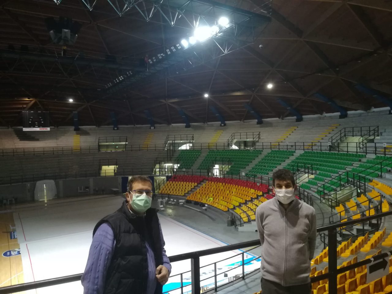 PalaBancoDesio: in corso i lavori per sistemare il tetto e le luci