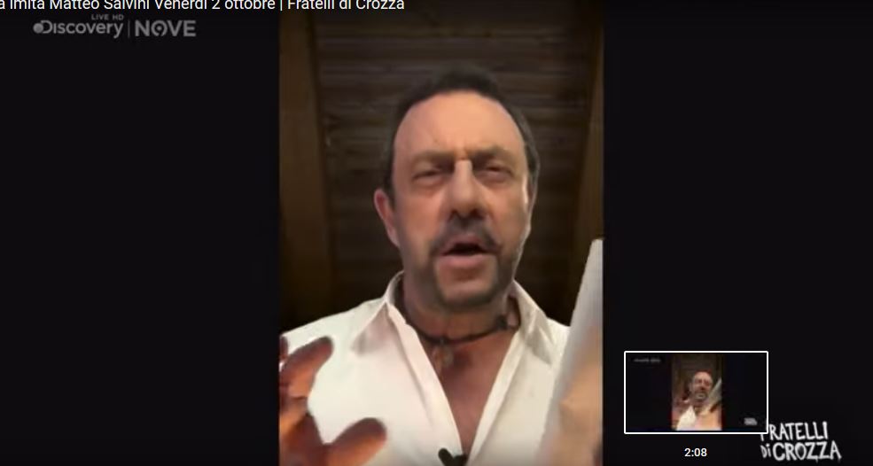 Salvini-Crozza e il tour dei comizi che fa tappa a Burago Molgora