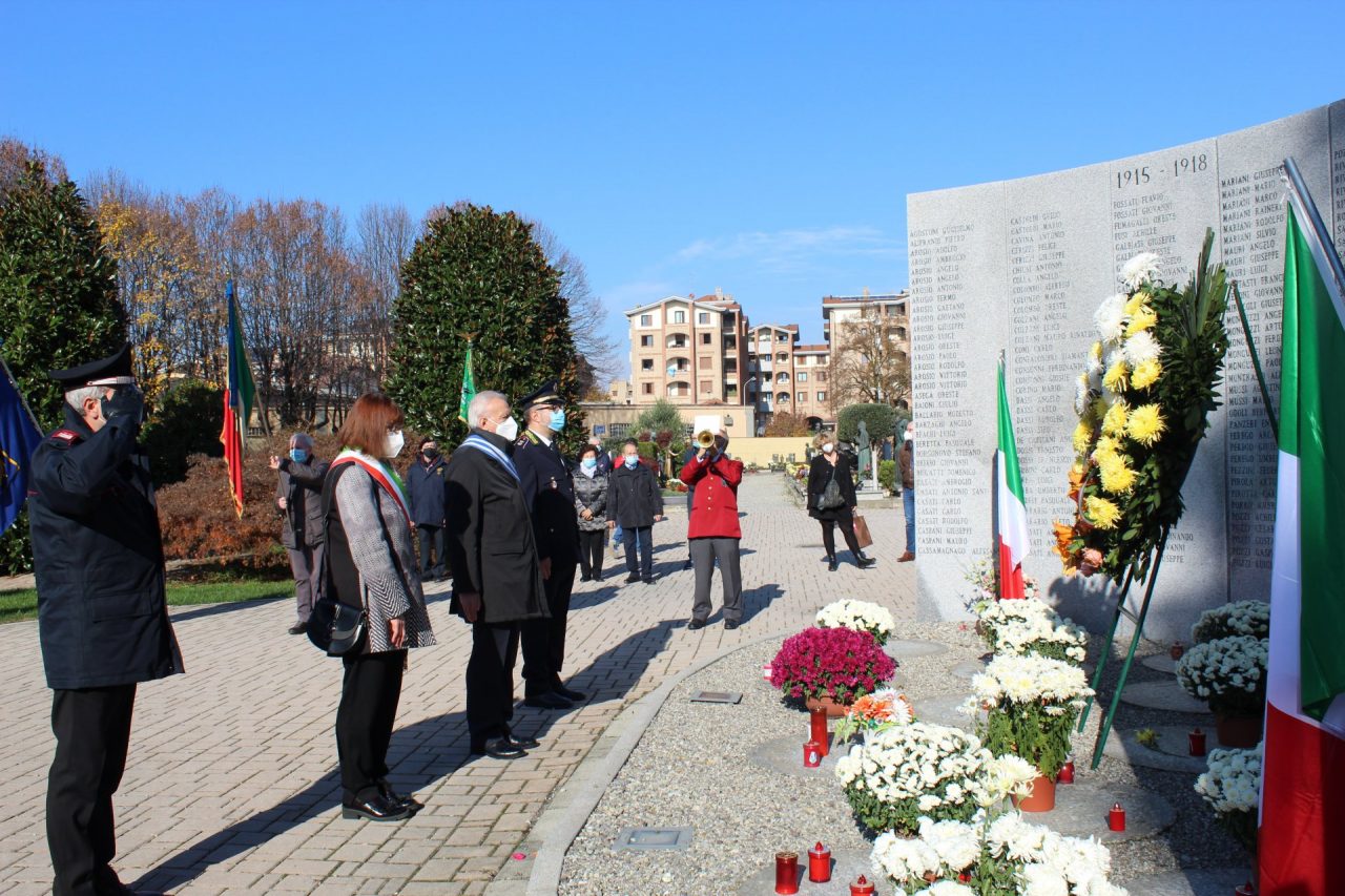 La cerimonia del 4 Novembre dedicata a tutti i Caduti – FOTO