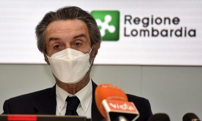 Covid Lombardia, Fontana “Ricoveri in lieve flessione. Segnale di miglioramento”