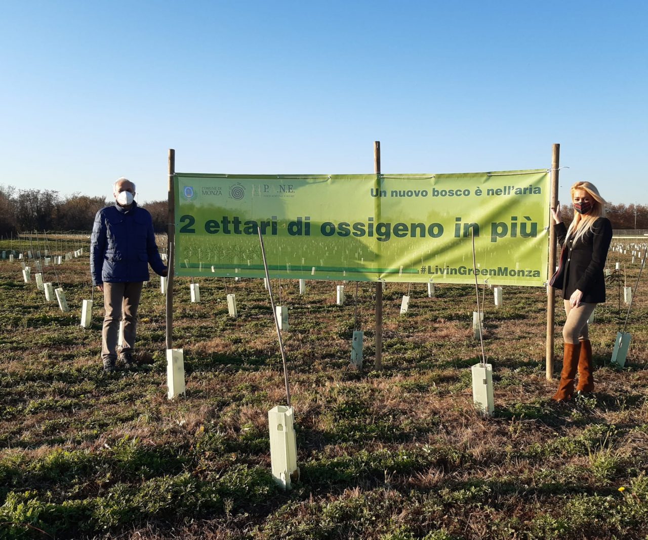 Due ettari di ossigeno in più grazie al nuovo bosco urbano in viale Sant’Anastasia