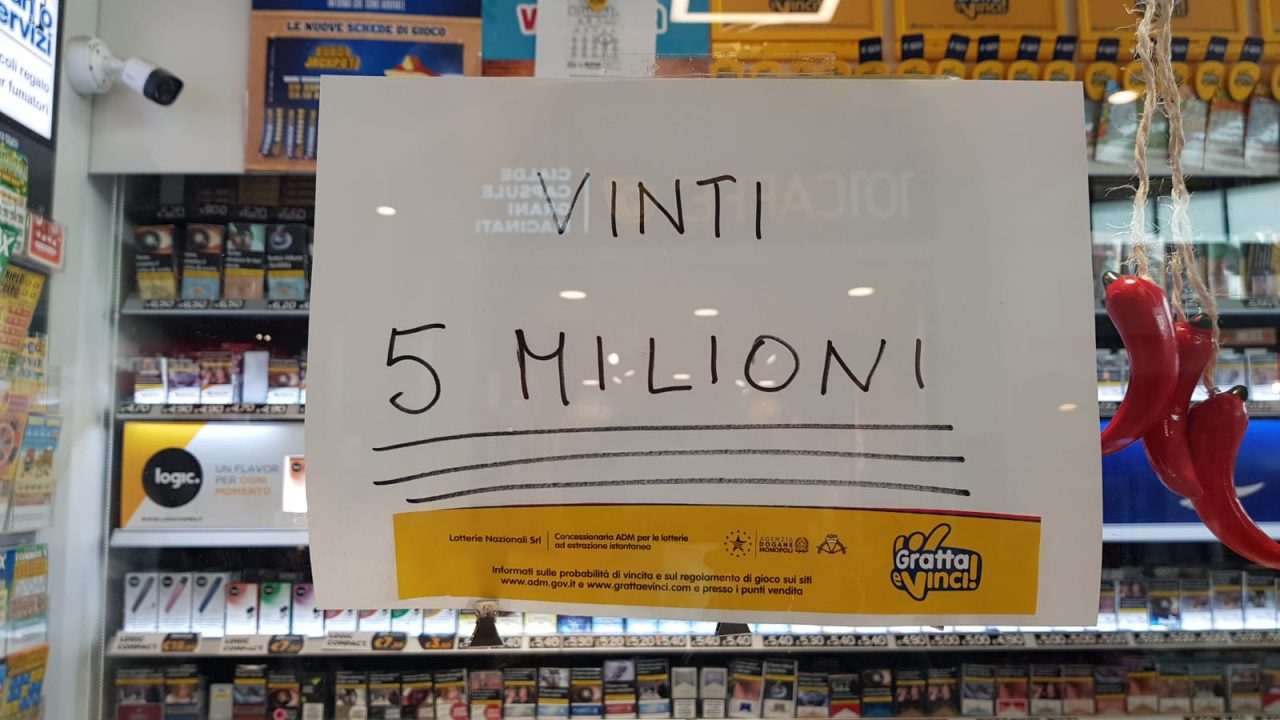 Vincita da capogiro a Villasanta: è caccia al nuovo milionario