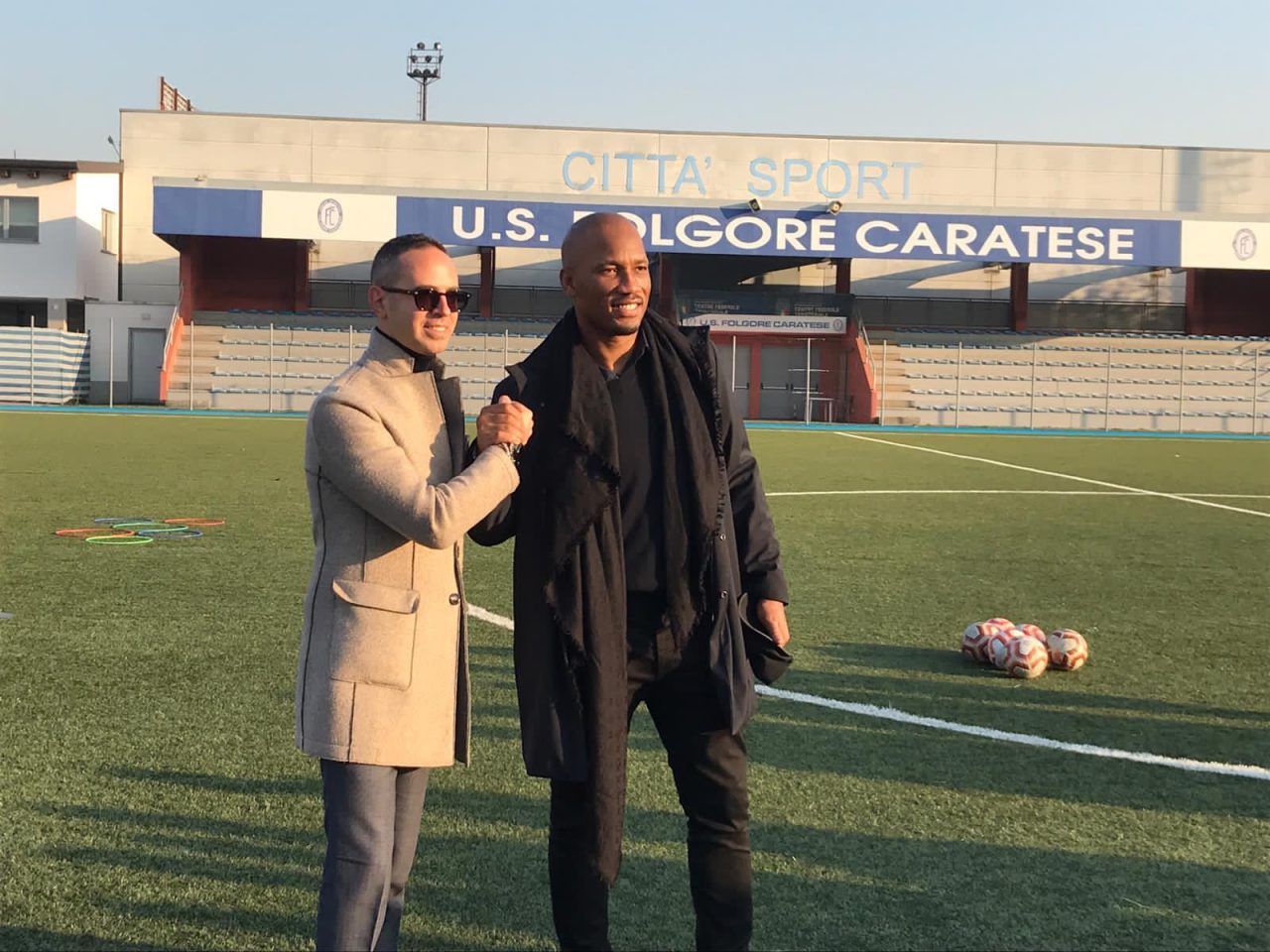 Sorpresa a Carate: Didier Drogba fa visita alla Folgore Caratese ECCO PERCHE’
