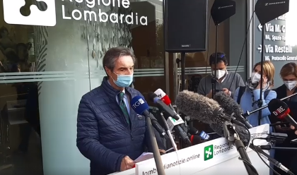 Fontana chiarisce "Tutta la Lombardia sarà zona rossa per almeno due settimane. Nessuna possibilità di deroga"