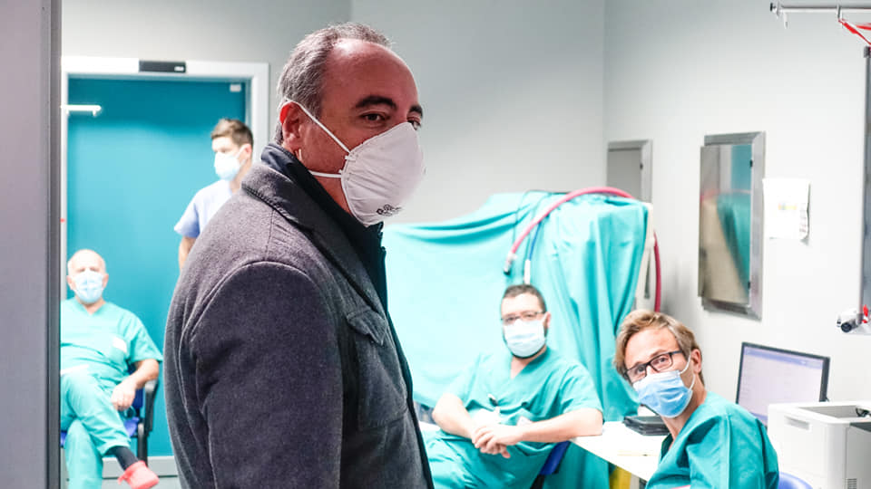 Sopralluogo dell’assessore Gallera a Monza e Brianza