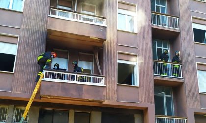 Pompieri in centro per un pentolino sul fuoco FOTO