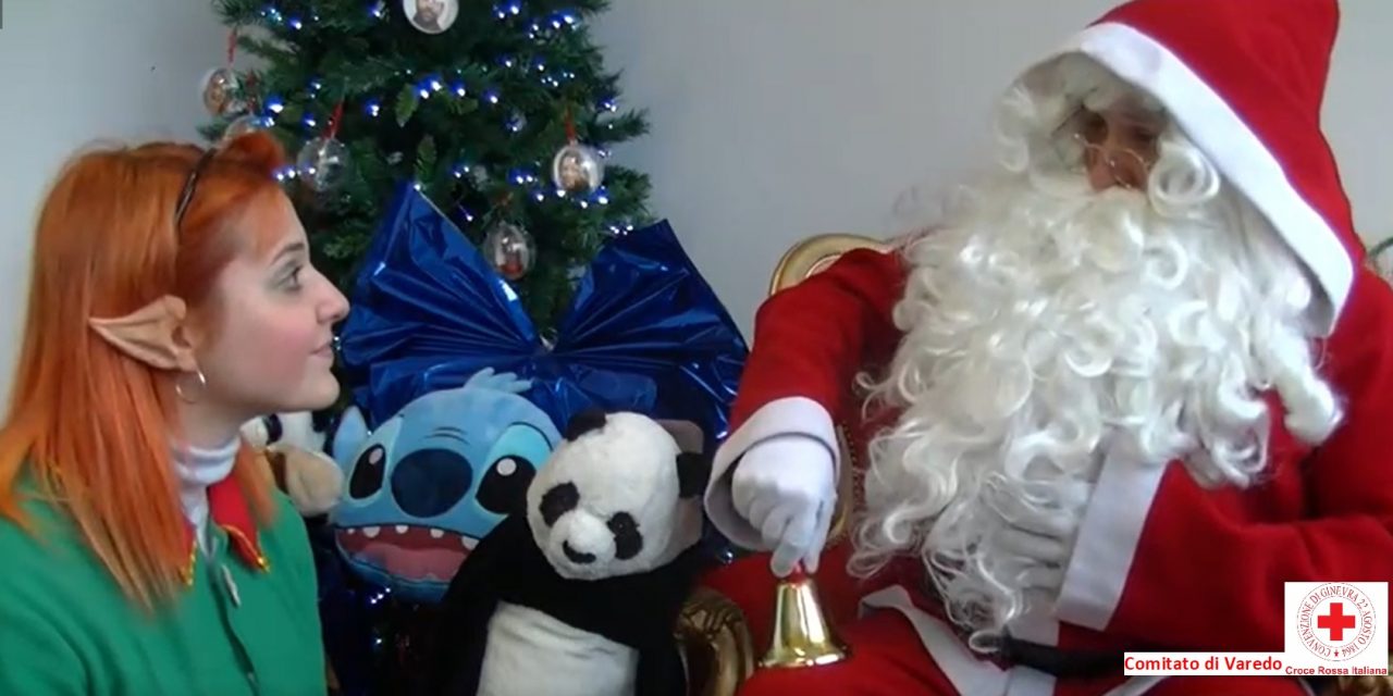 Con la Croce rossa Babbo Natale arriva sotto casa
