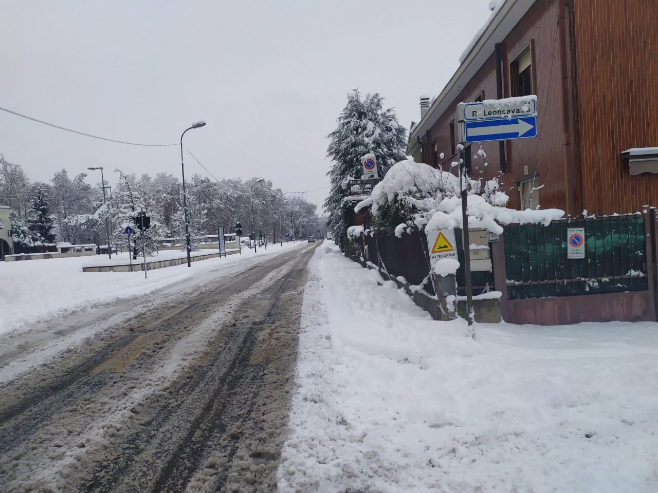 Si inceppa il piano neve a Muggiò: il Comune diffida la ditta incaricata