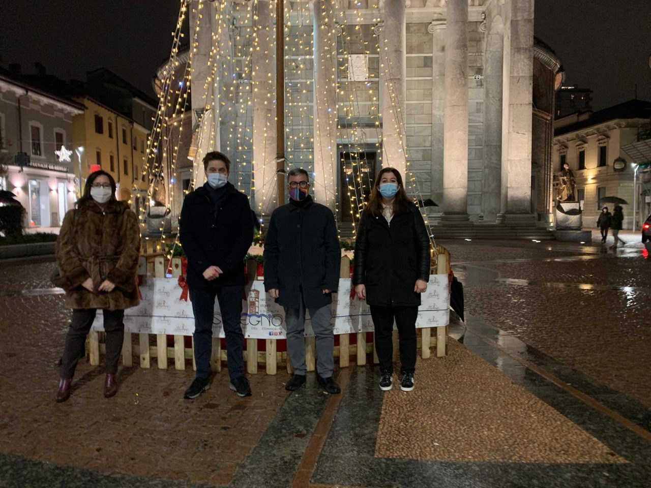 Atmosfera di Natale con le Luci d’artista