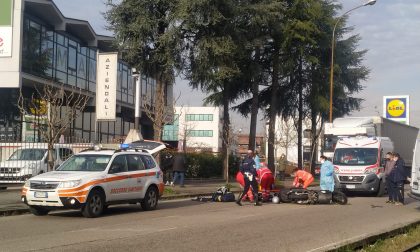 Moto a terra, 72enne finisce in ospedale FOTOGALLERY