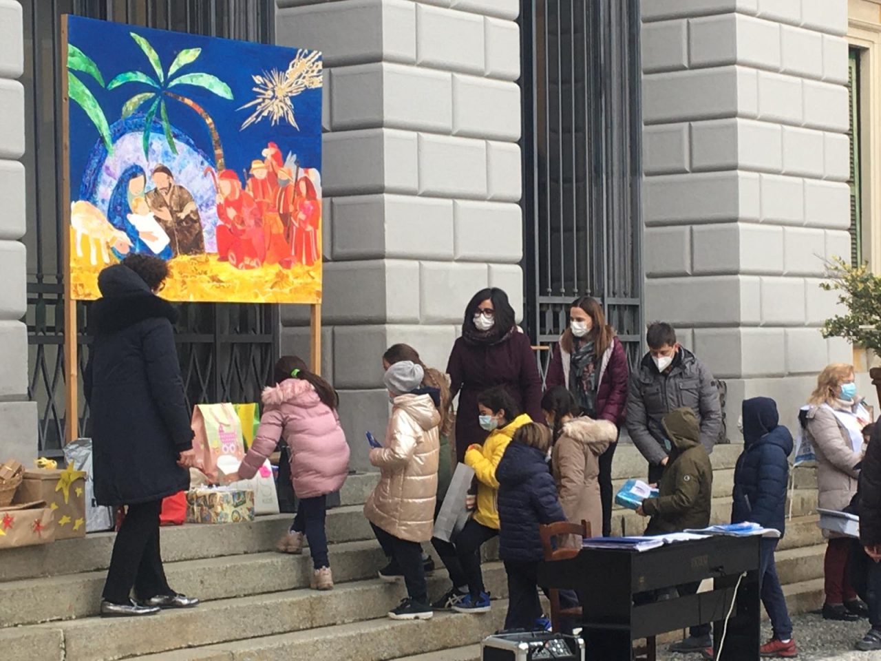 I bambini del Collegio Guastalla donano i loro giochi in beneficenza