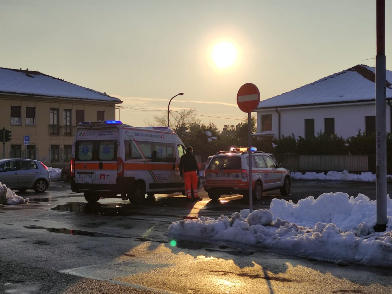 Ornago: malore nel parcheggio, anziano in gravi condizioni