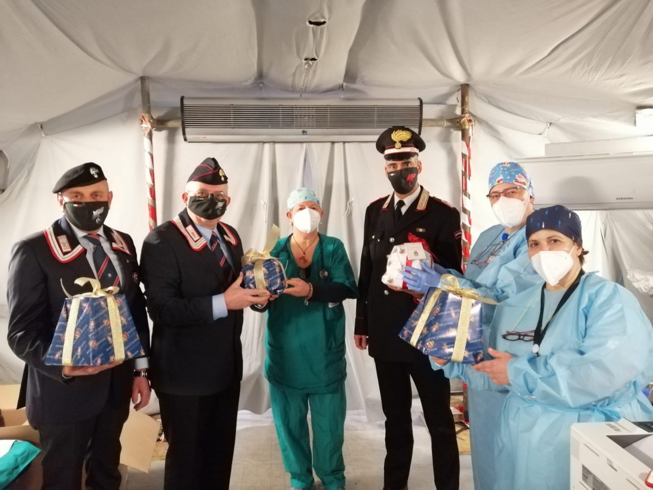 L’Anc di Meda regala i panettoni all’ospedale di Desio