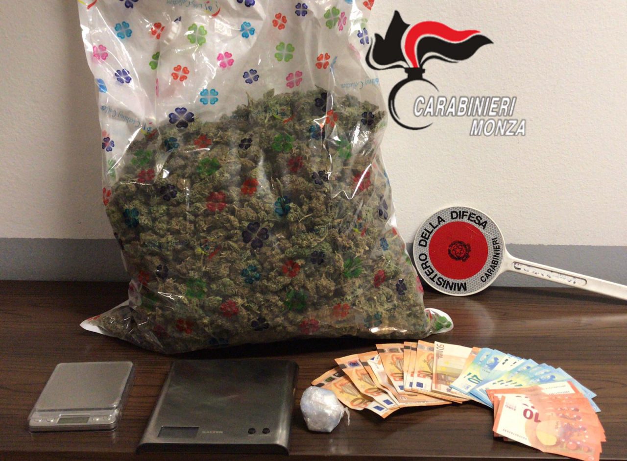 Arrestato operaio con due chili di droga: “Lo faccio per i miei figli”