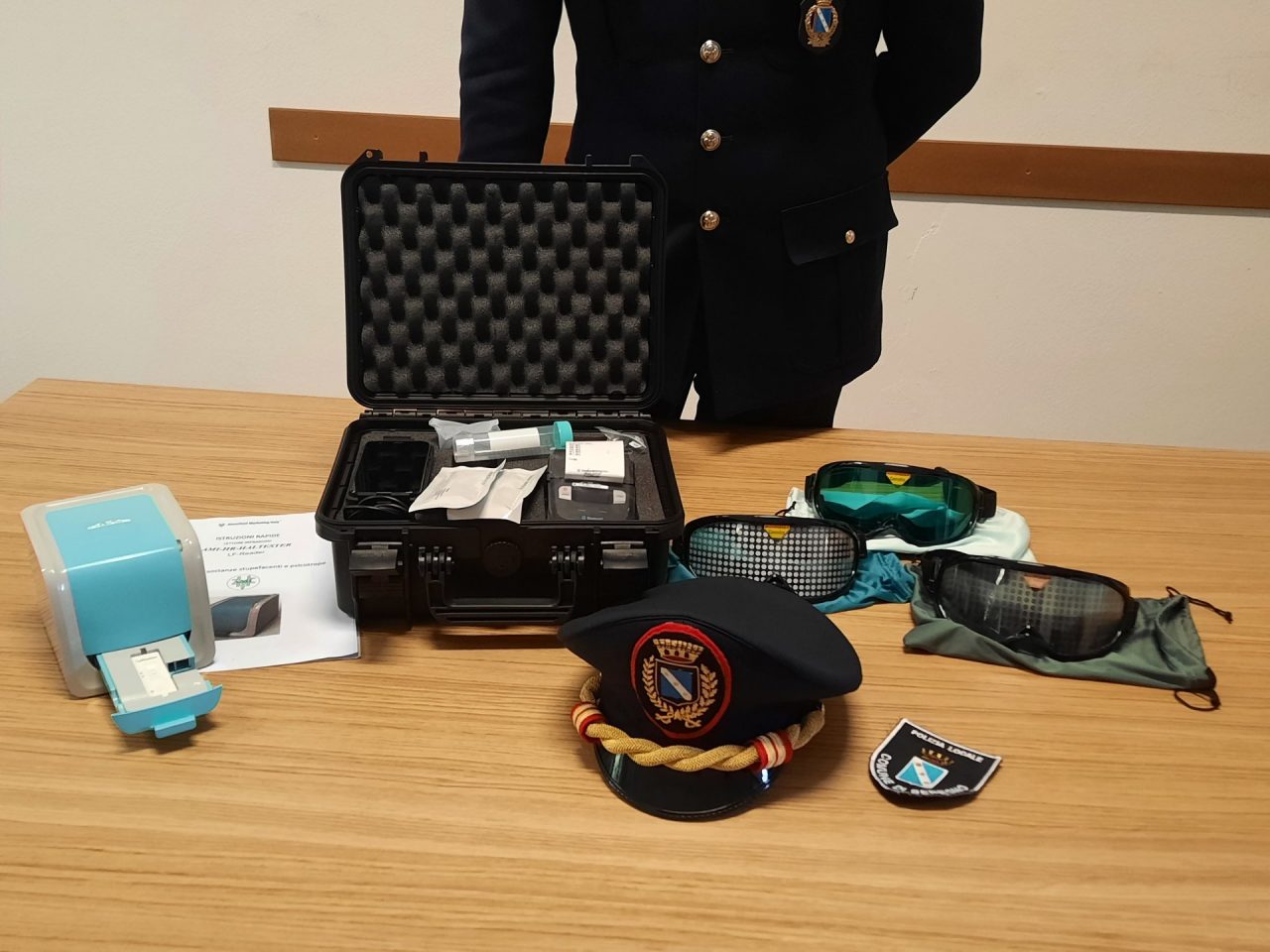 Alla Polizia Locale arriva il drogometro