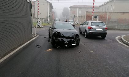 Meda, ennesimo incidente all'incrocio del Cassina