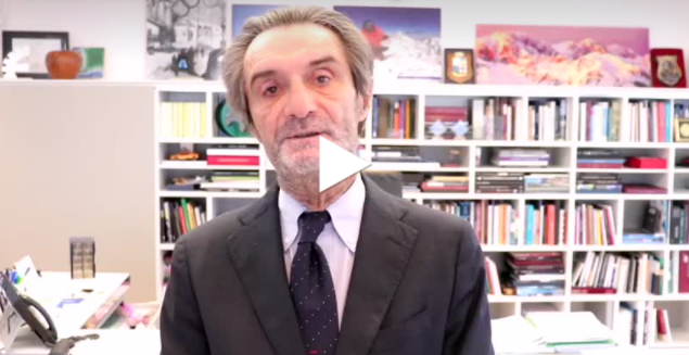Fontana: “Da domenica la Lombardia sarà ufficialmente zona gialla”
